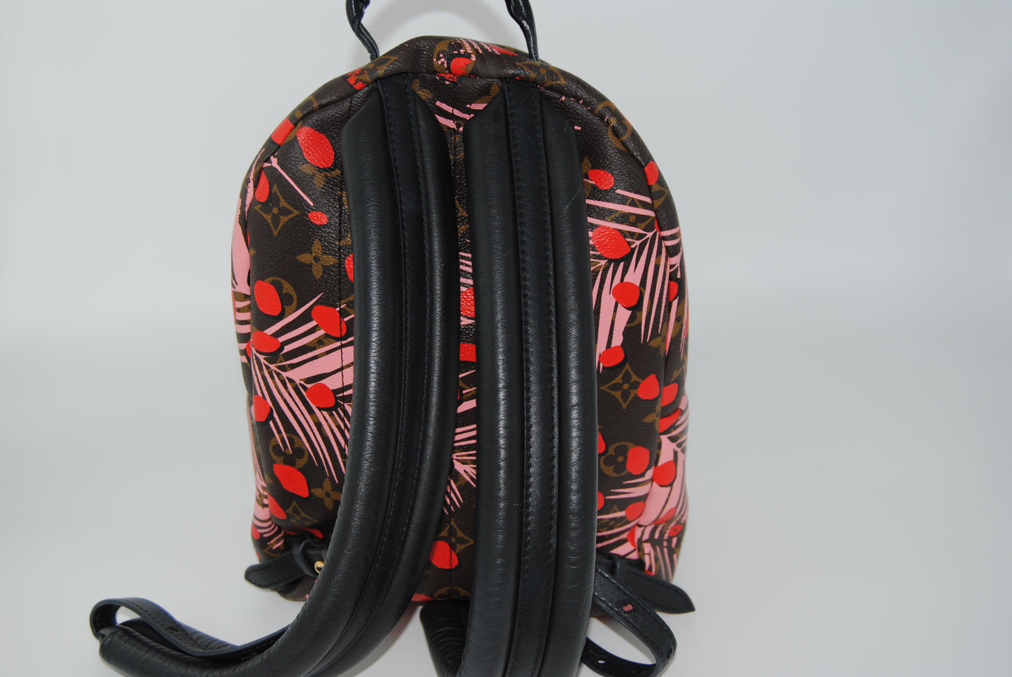 Louis Vuitton Monogram Jungle Dots Palm Springs Backpack PM Sugar Pink Poppy