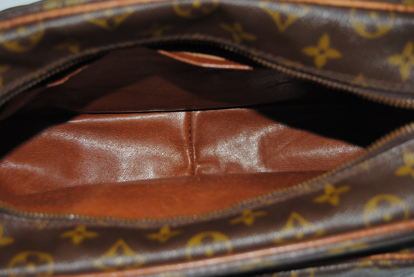 Louis Vuitton Nile Crossbody Monogram Bag Zip Messenger