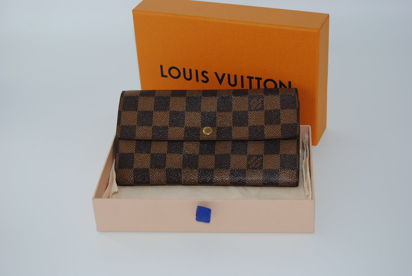 Louis Vuitton Damier Ebene Alexandra Wallet