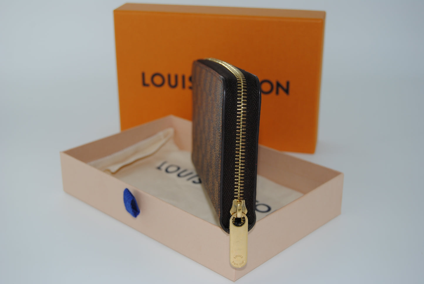 Louis Vuitton Damier Ebene Zippy Wallet