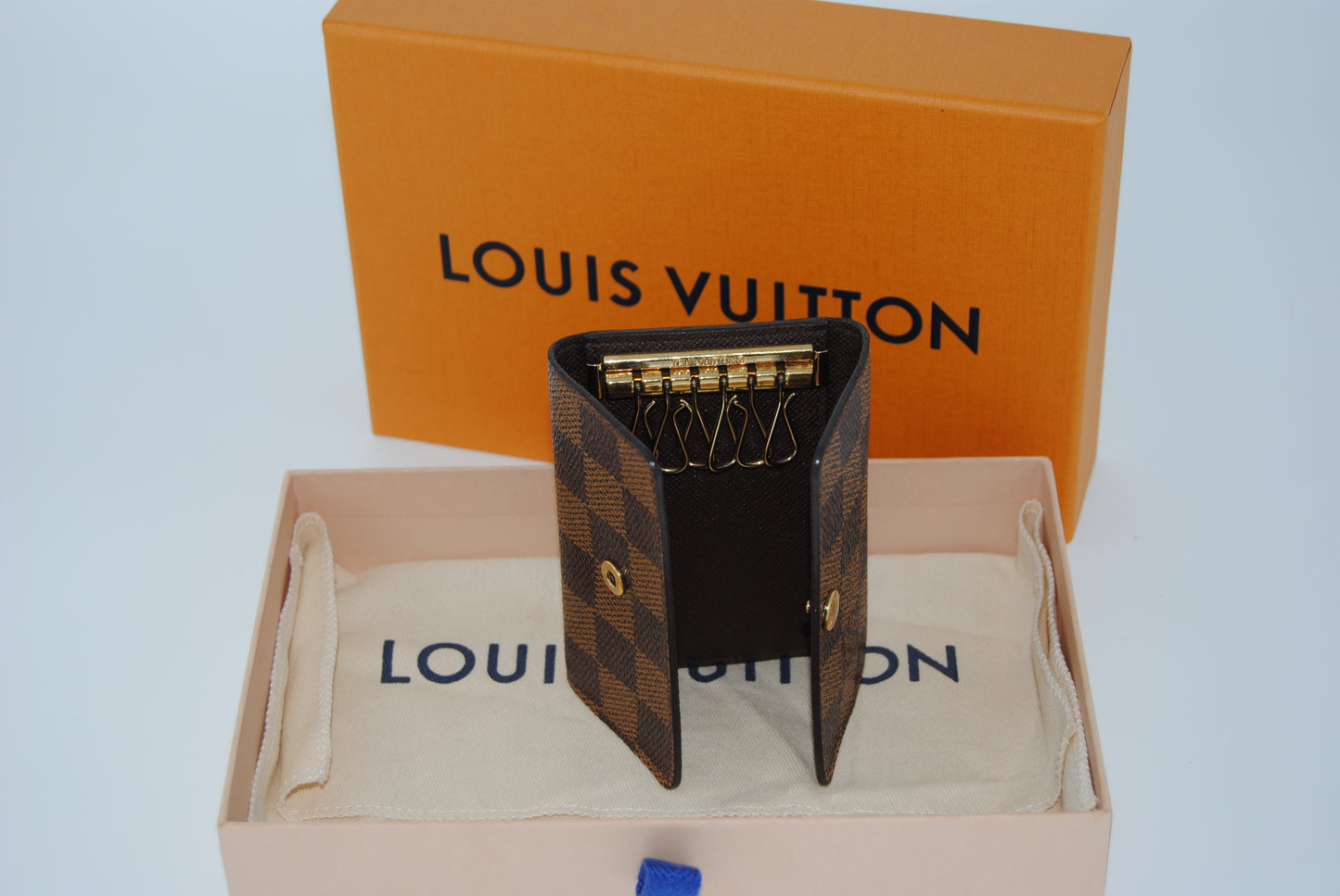 Louis Vuitton Damier Ebene Kisslock