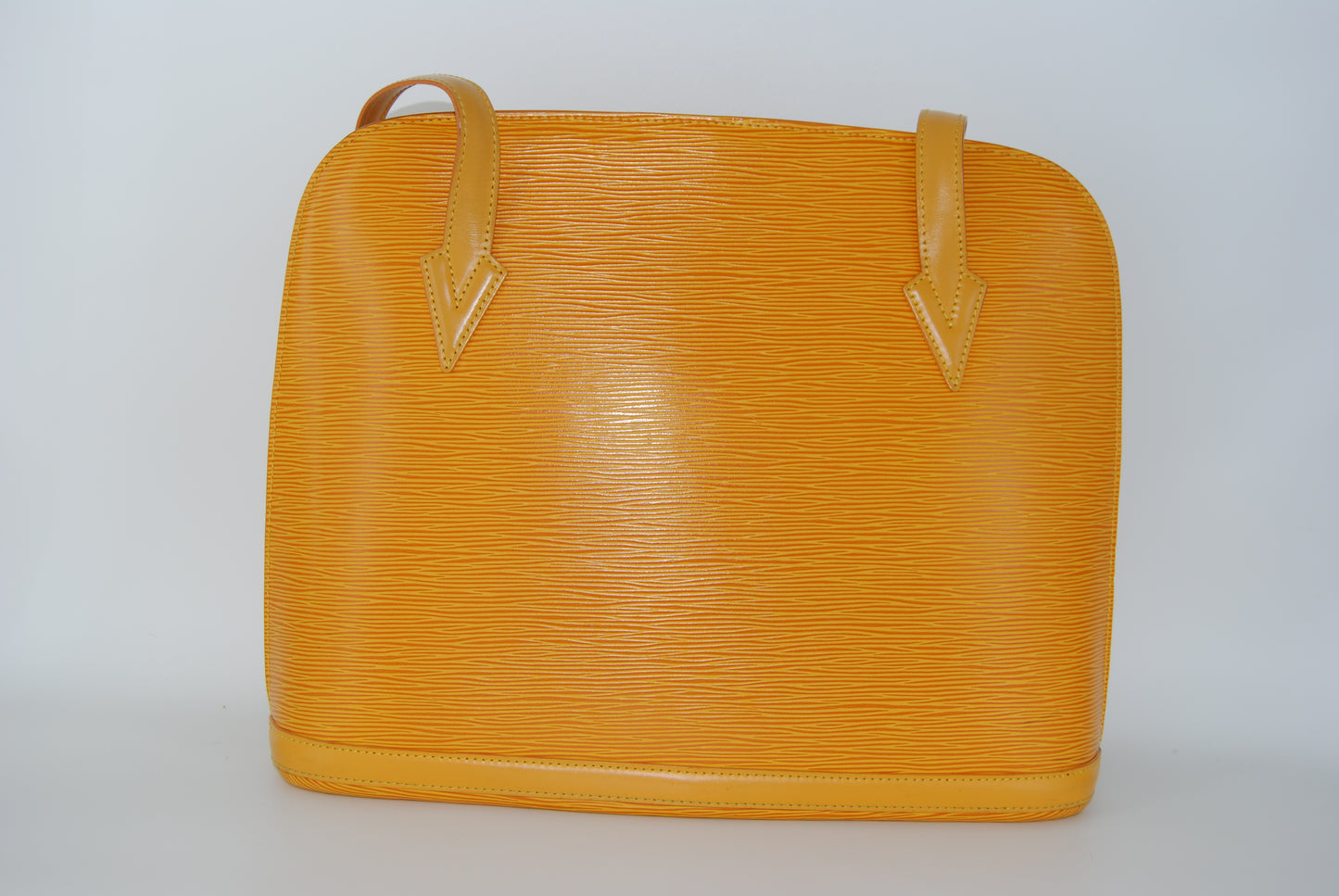 Louis Vuitton Epi Lussac Handbag Yellow