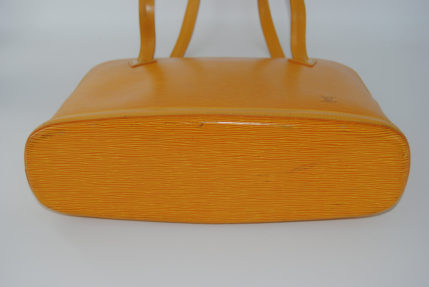 Louis Vuitton Epi Lussac Handbag Yellow
