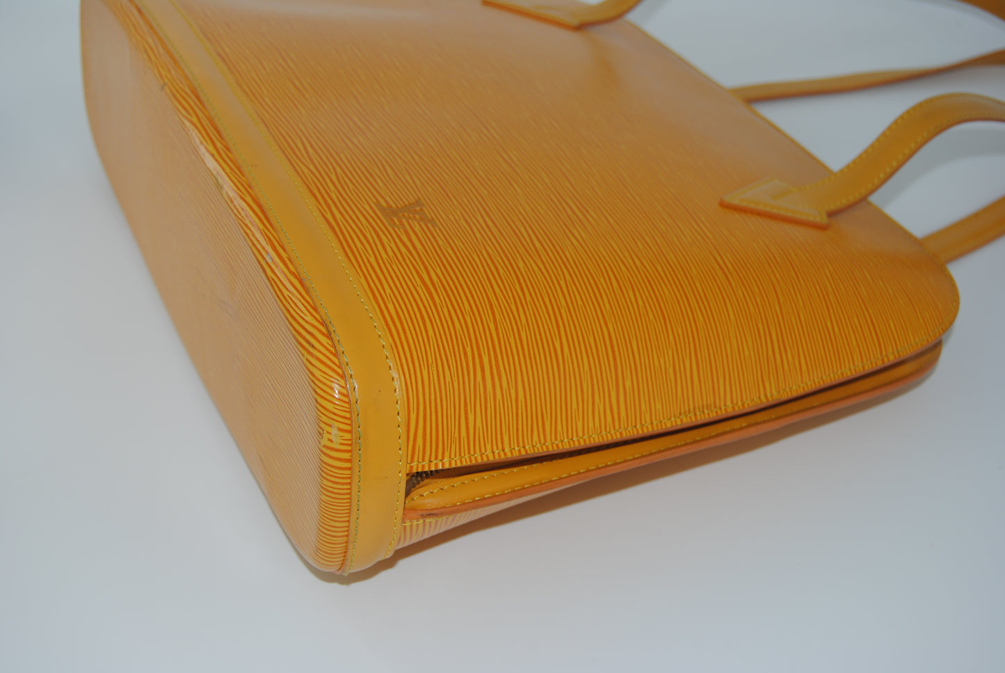 Louis Vuitton Epi Lussac Handbag Yellow