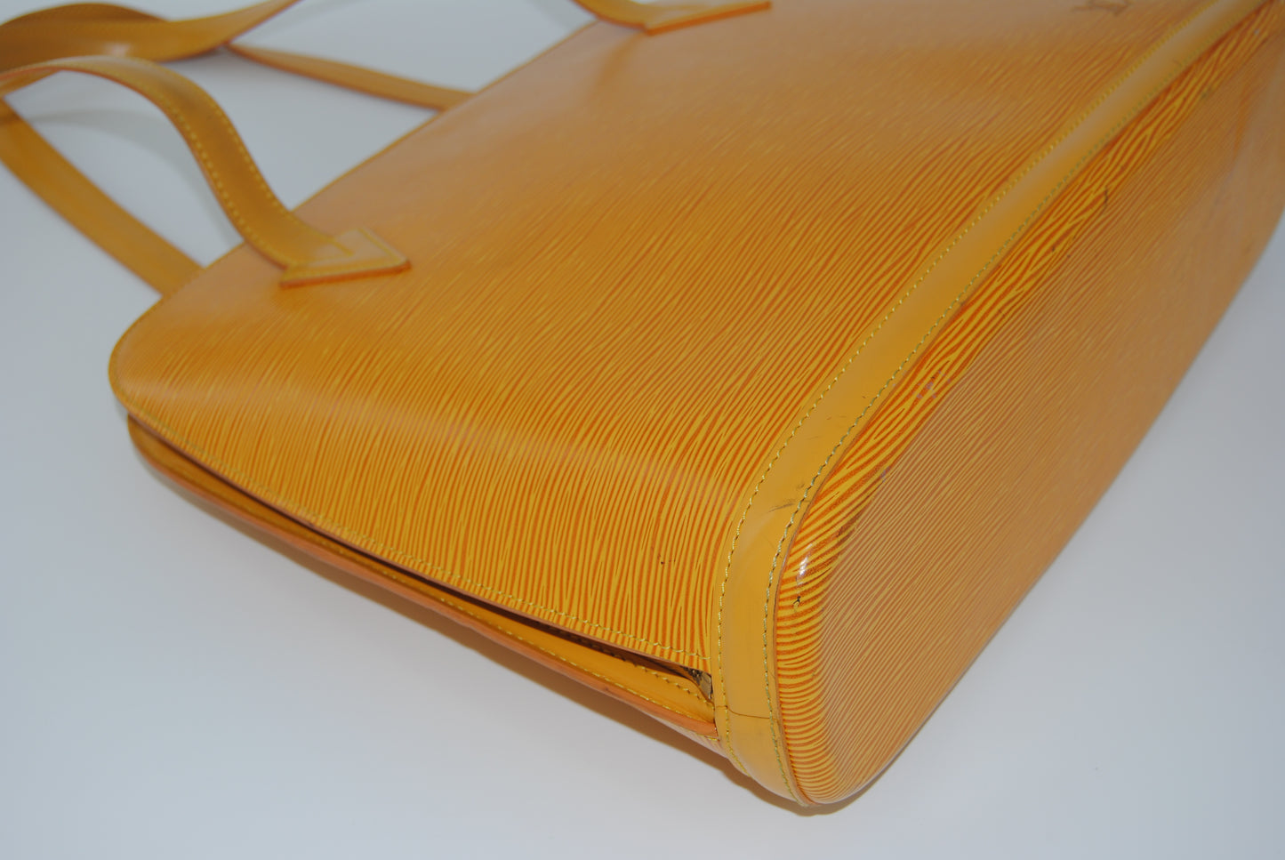 Louis Vuitton Epi Lussac Handbag Yellow