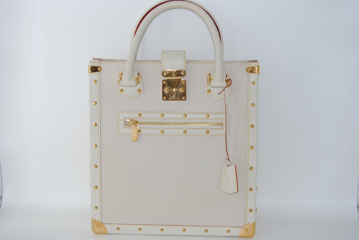 Louis Vuitton Ivory Suhali l'Imprevisible Handbag