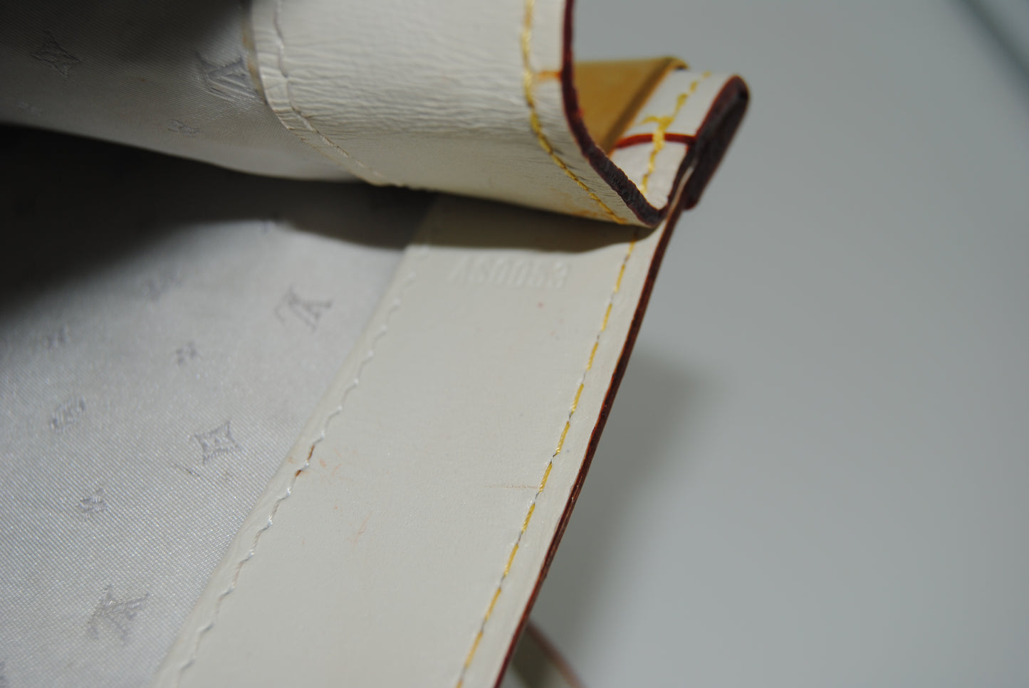 Louis Vuitton Ivory Suhali l'Imprevisible Handbag