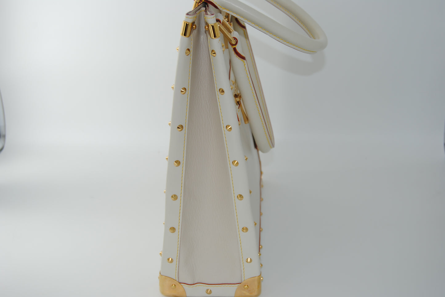 Louis Vuitton Ivory Suhali l'Imprevisible Handbag