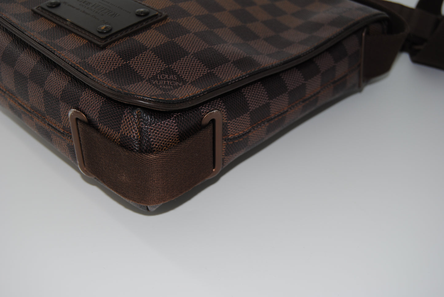 Louis Vuitton Damier Ebene Coated Canvas Crossbody Bag