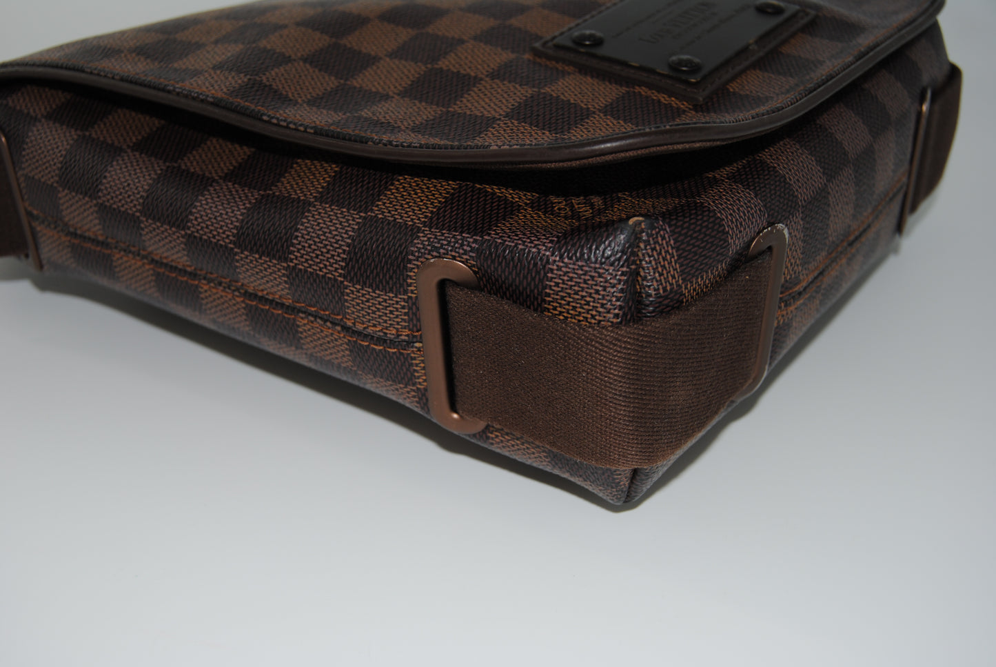 Louis Vuitton Damier Ebene Coated Canvas Crossbody Bag