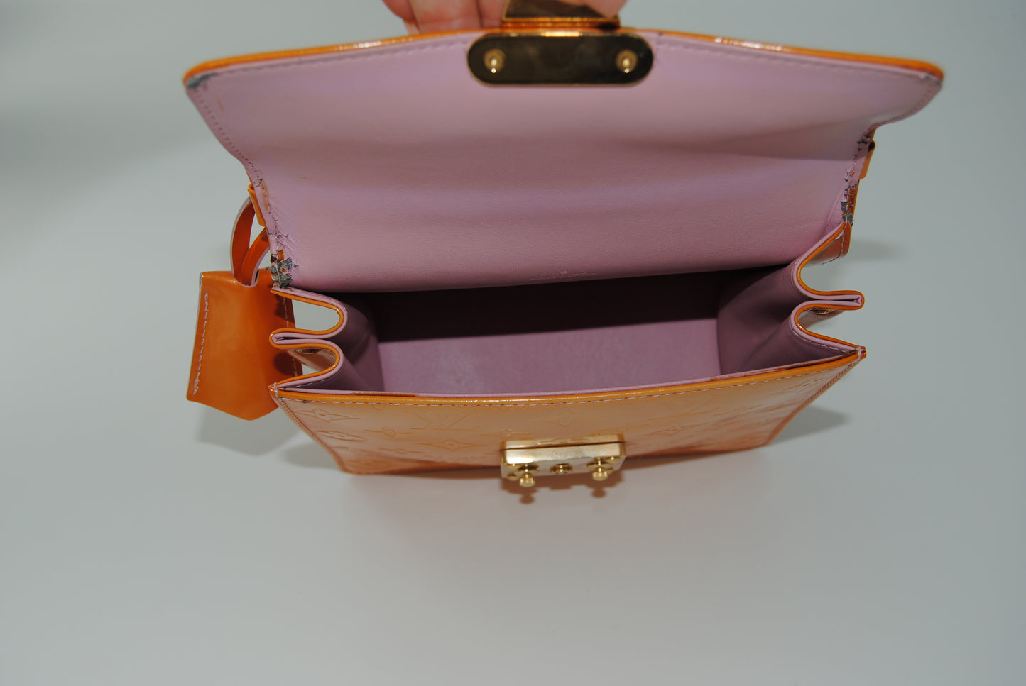 Louis Vuitton Vernis Spring Street Yellow
