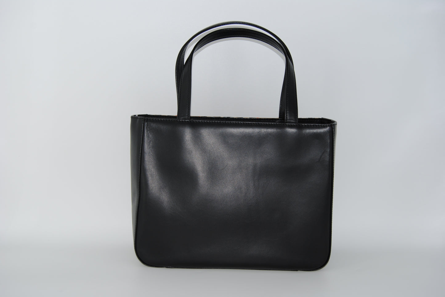 Burberry Leather Tote Bag Black