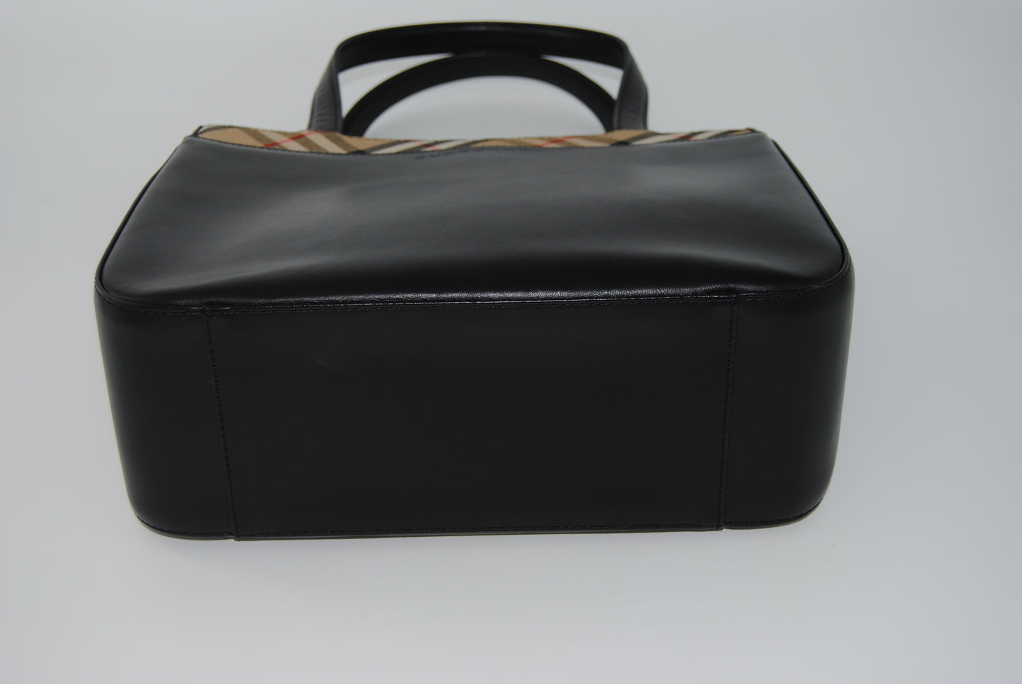 Burberry Leather Tote Bag Black