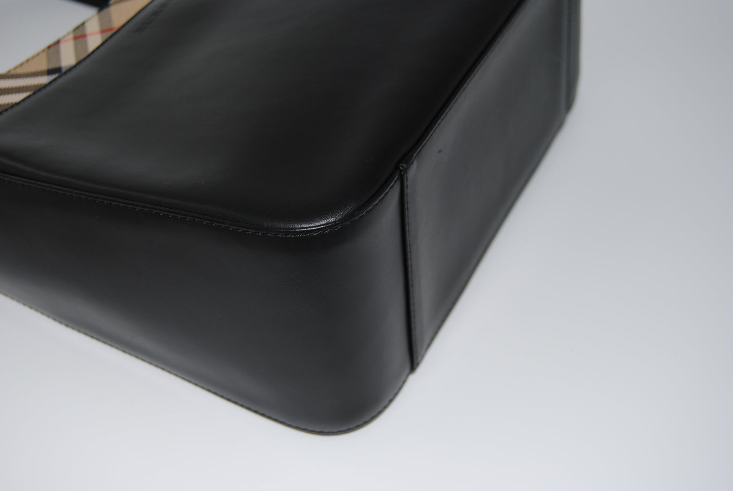 Burberry Leather Tote Bag Black