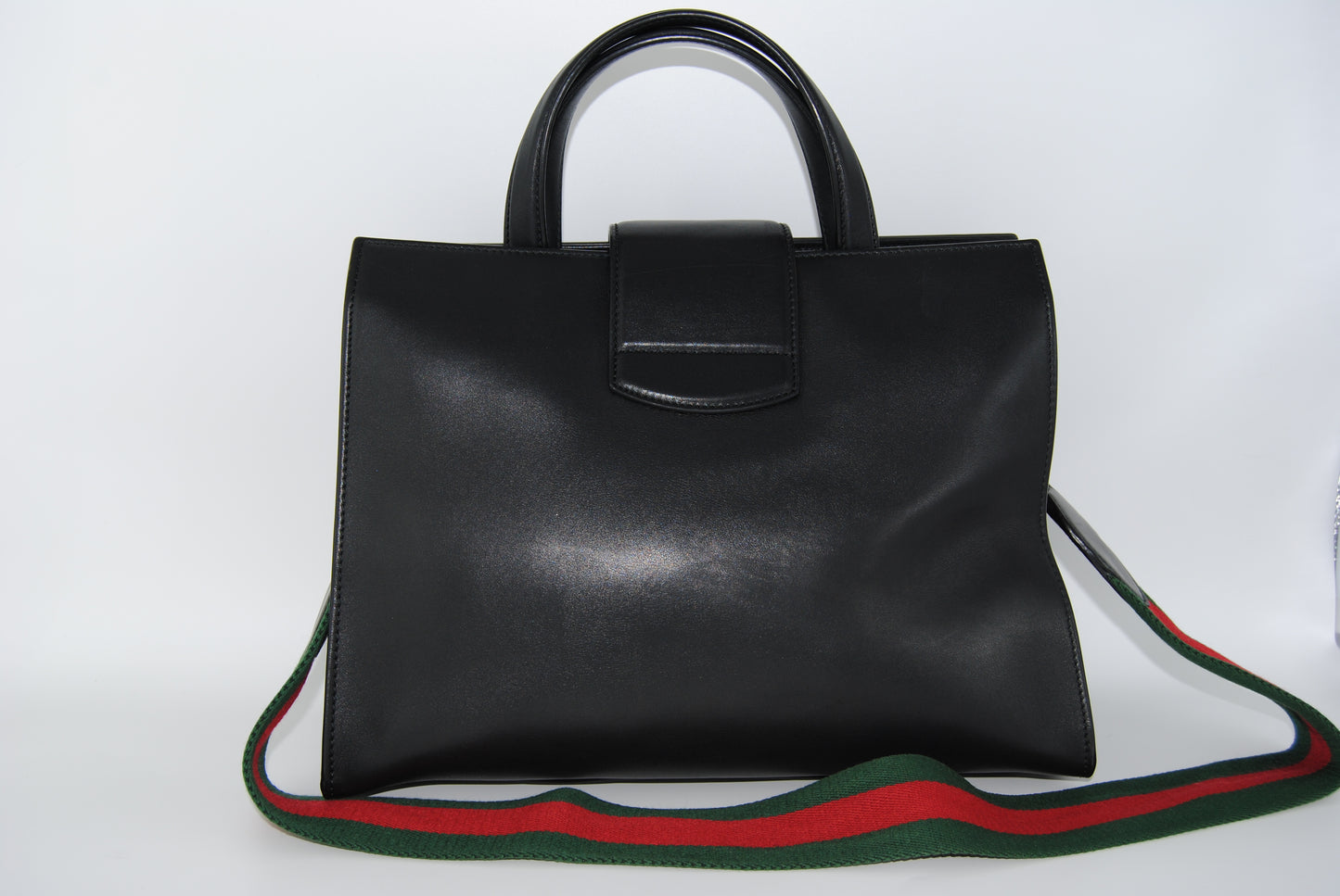 Gucci Web Dionysus Top Handle Bag Leather Large