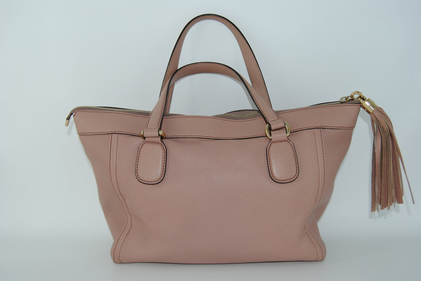 Gucci Soho Shoulder Bag Leather Pink