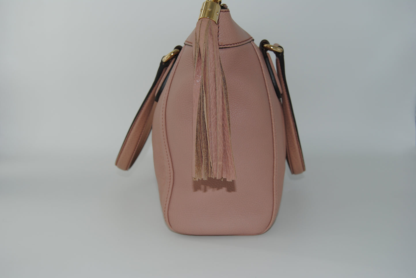 Gucci Soho Shoulder Bag Leather Pink
