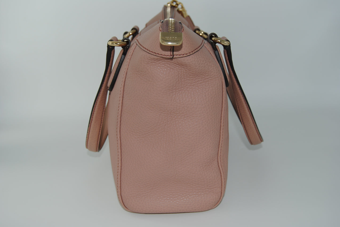 Gucci Soho Shoulder Bag Leather Pink