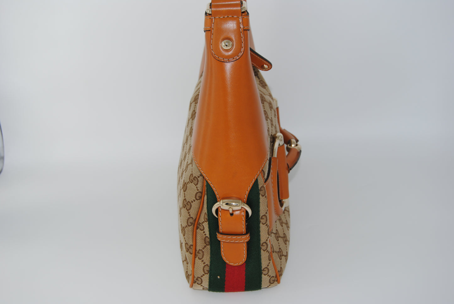 Gucci Web Horsebit Heritage Hobo