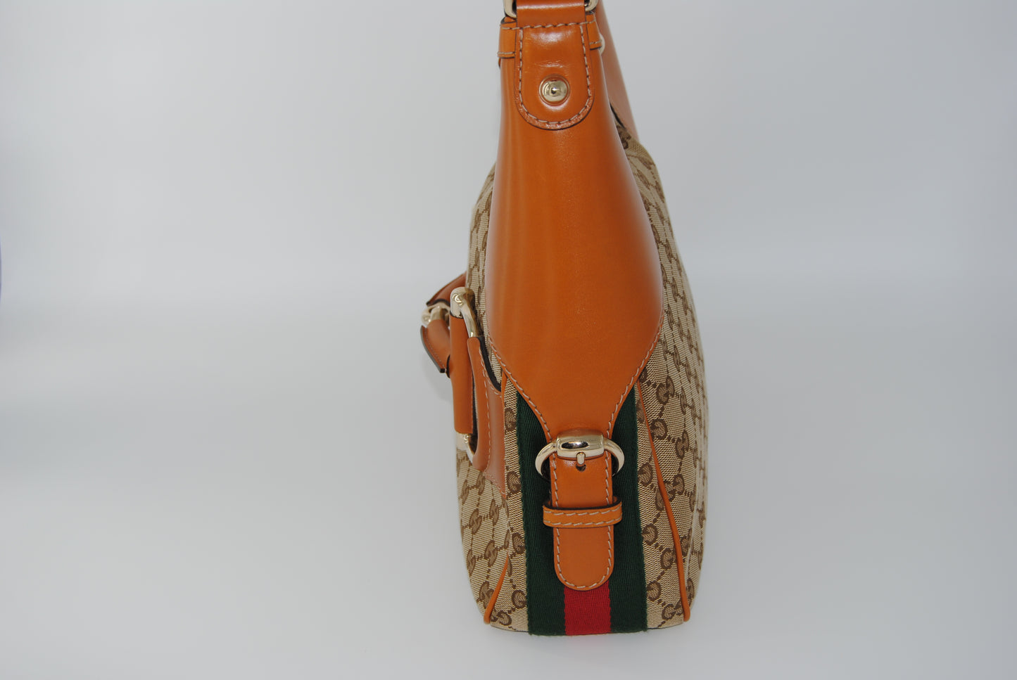 Gucci Web Horsebit Heritage Hobo