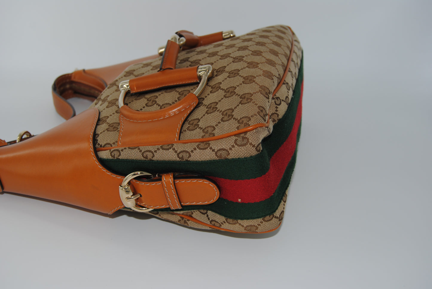 Gucci Web Horsebit Heritage Hobo