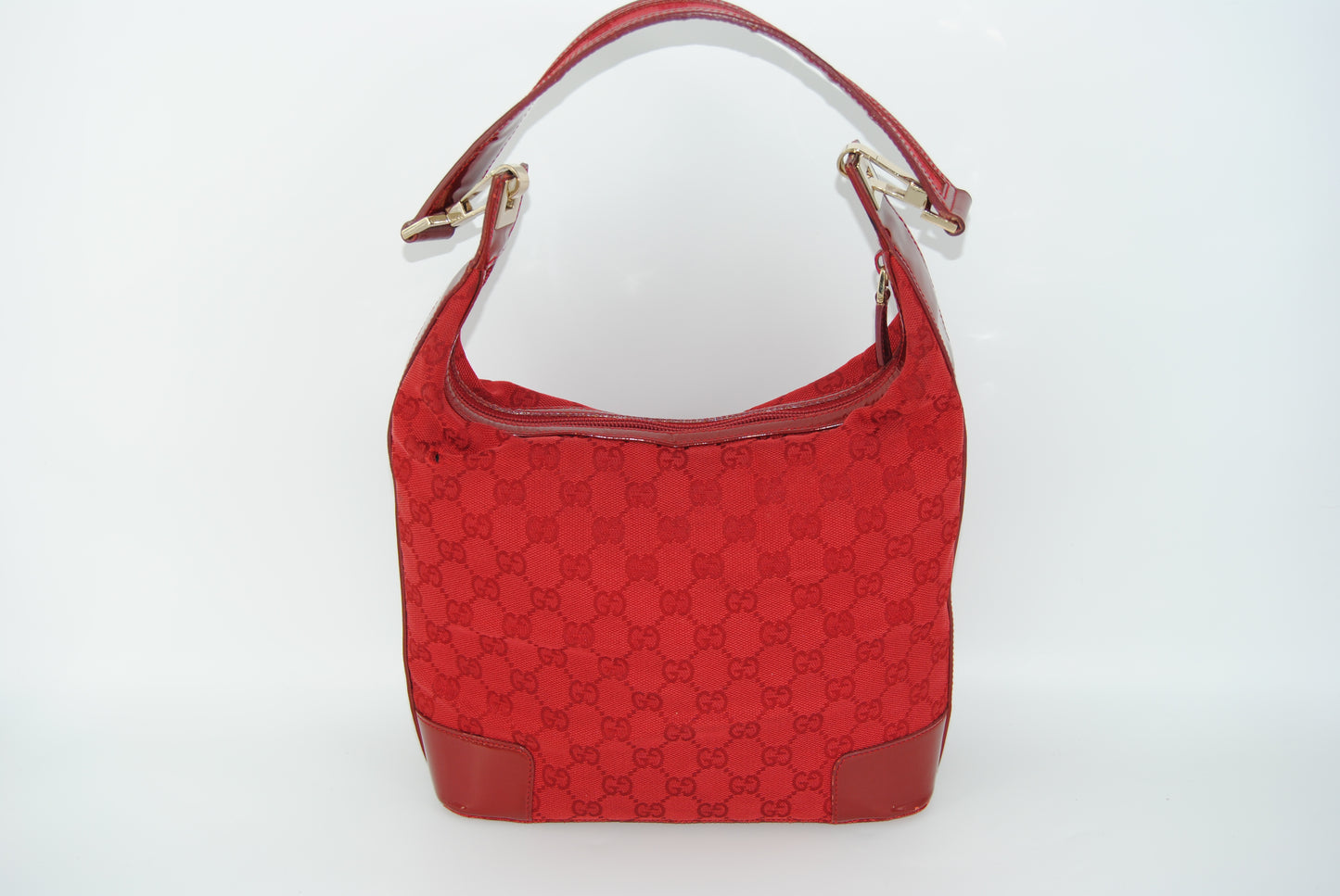 Gucci GG Hobo Red