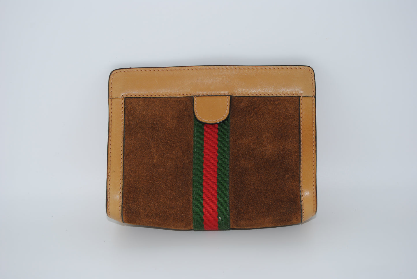 Gucci Web Sheer Suede Vintage