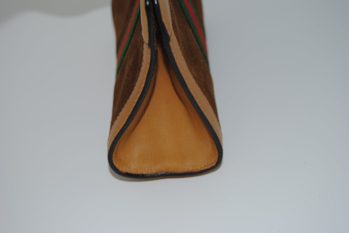 Gucci Web Sheer Suede Vintage