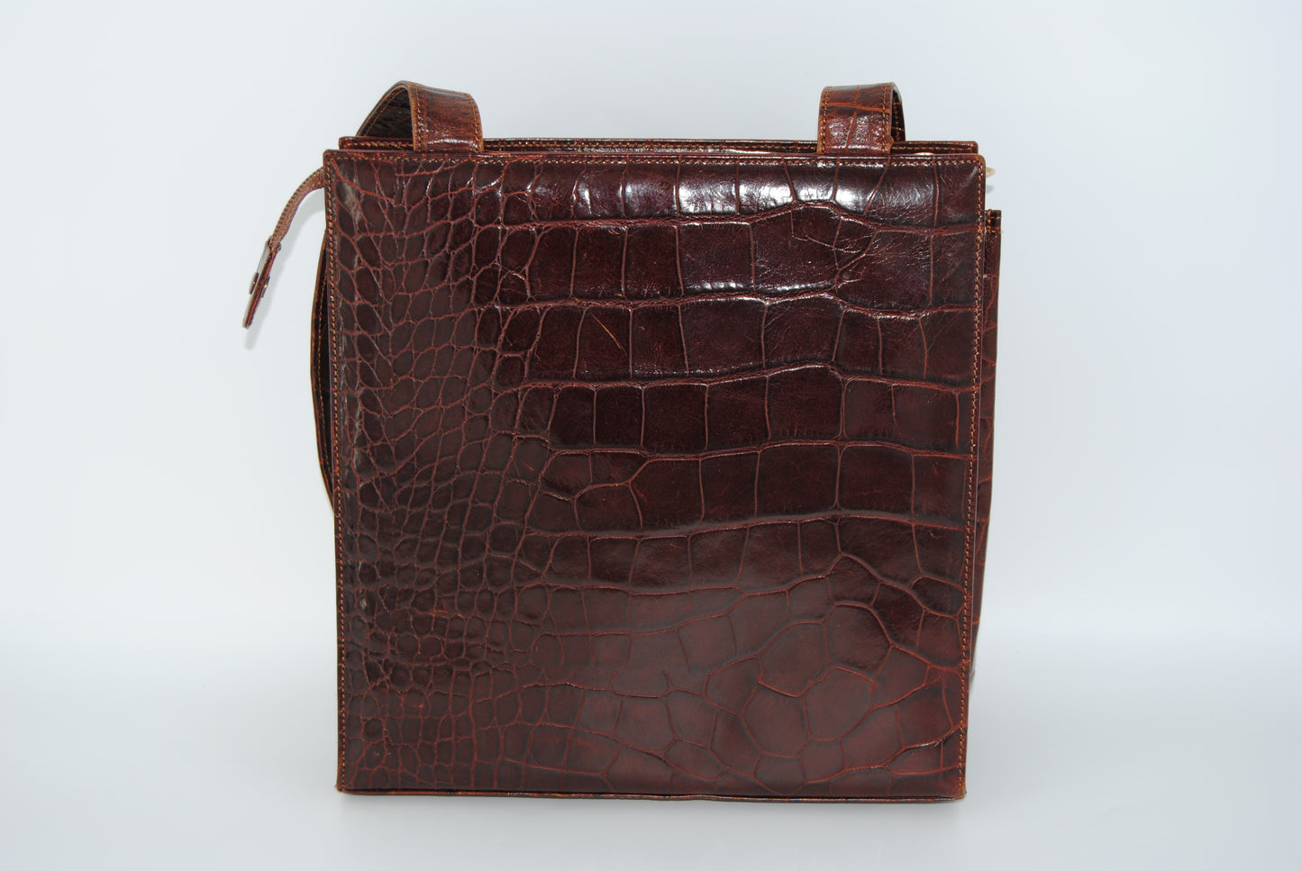 Gianni Versace Embossed Medusa Shoulder Bag