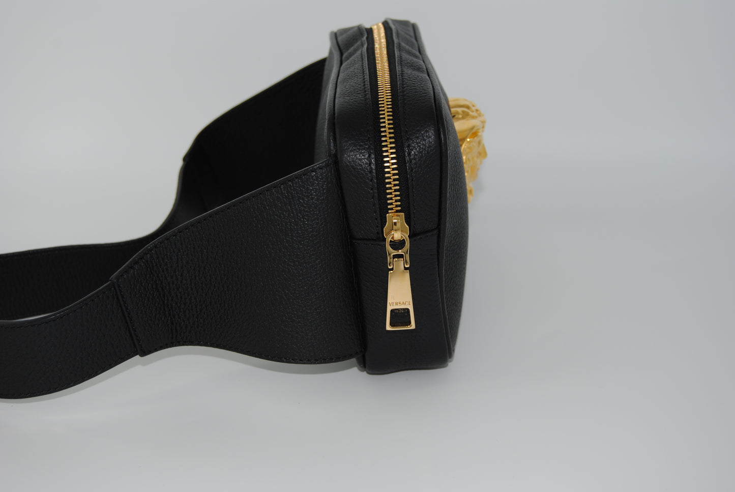 Versace Medusa Leather Belt Bag