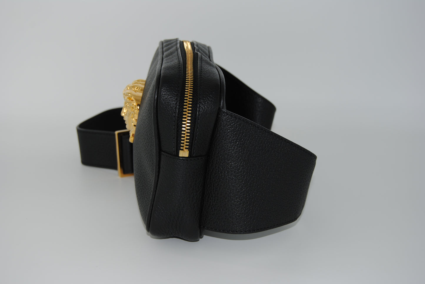 Versace Medusa Leather Belt Bag