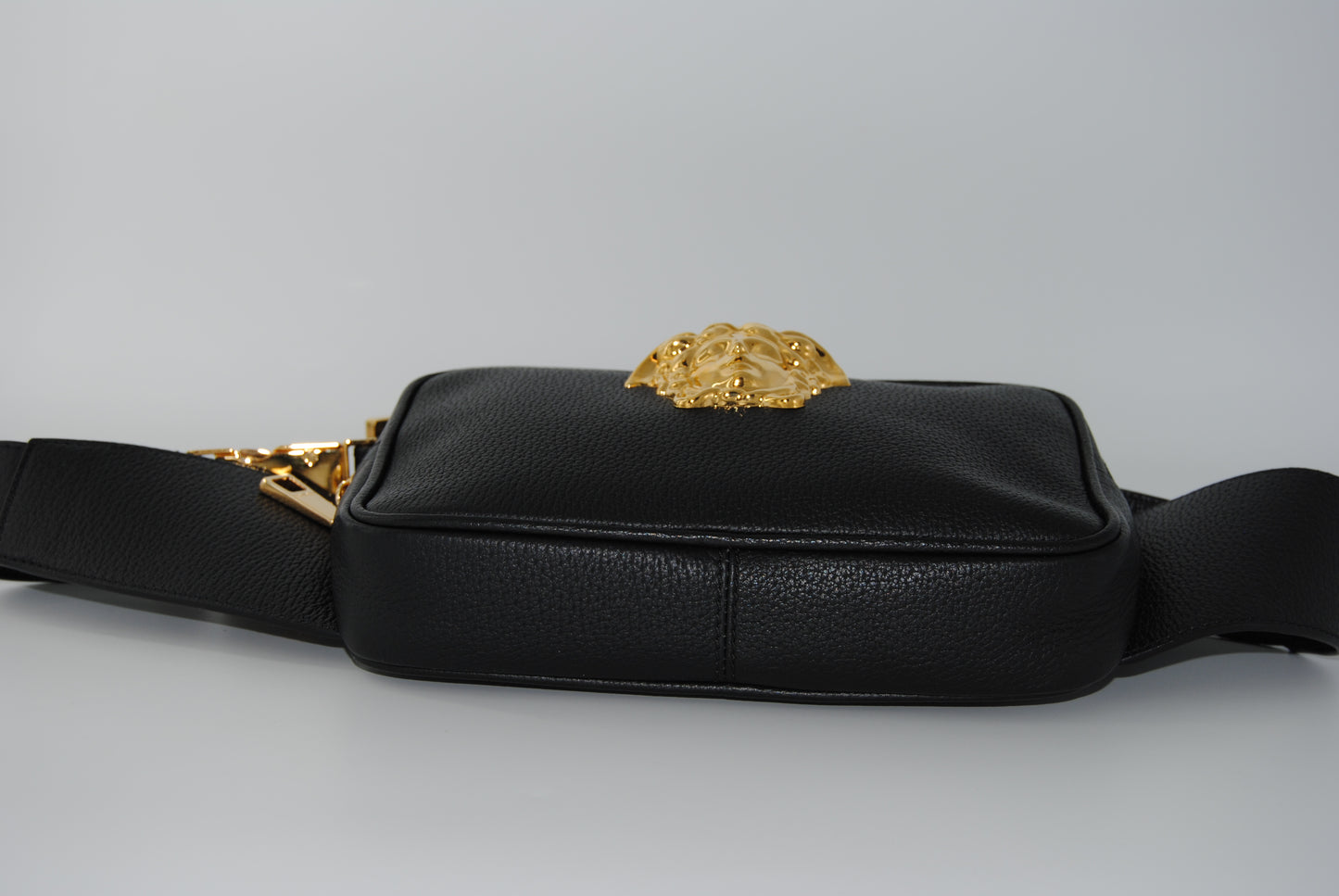 Versace Medusa Leather Belt Bag