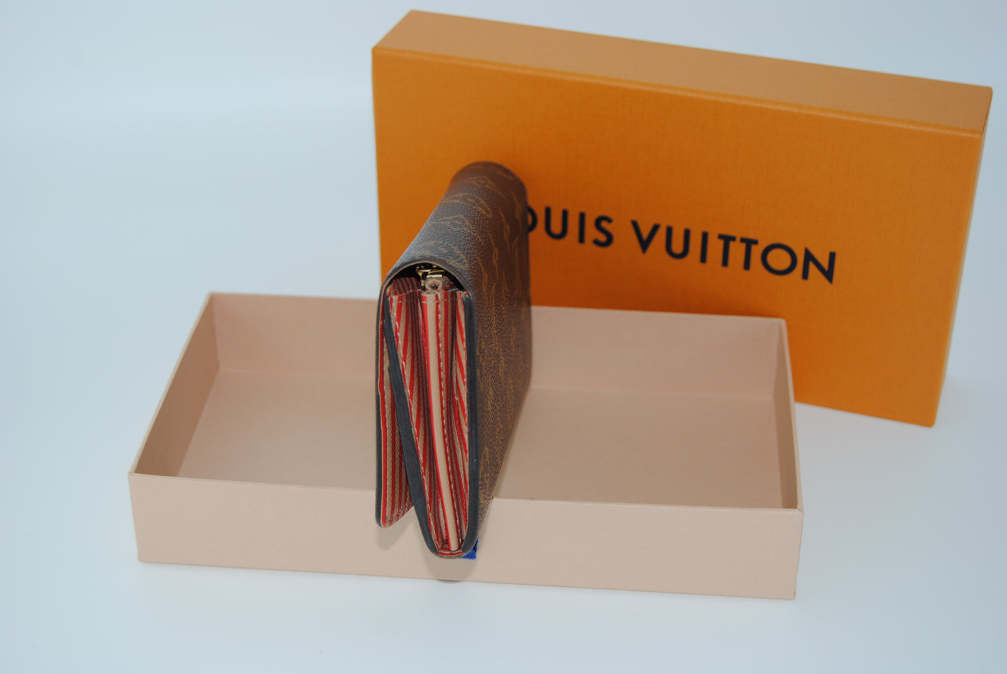 Louis Vuitton Trunk & Rock Portefeuille Sarah Wallet Pre- Owned