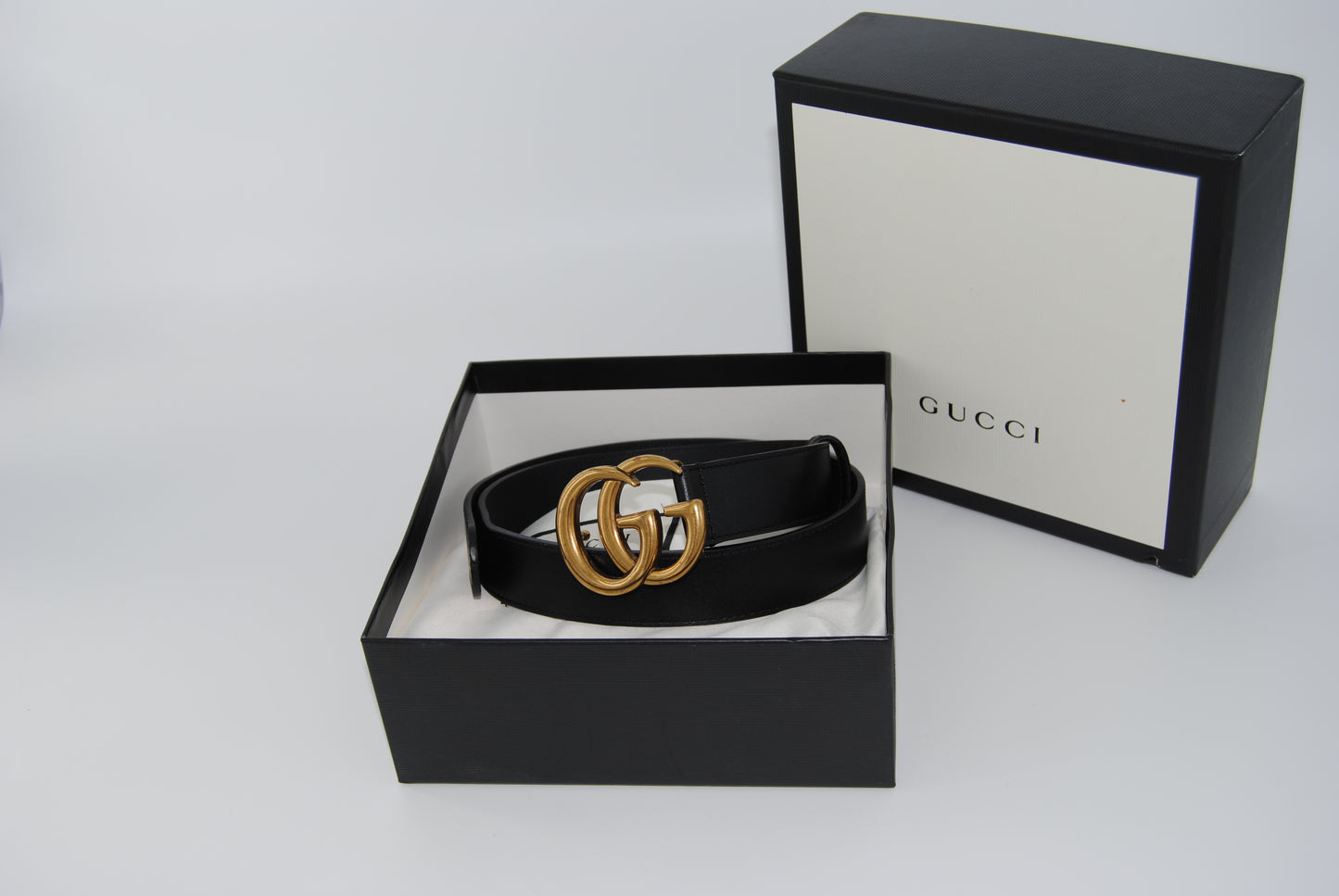 Gucci Belt Black Pre Owned