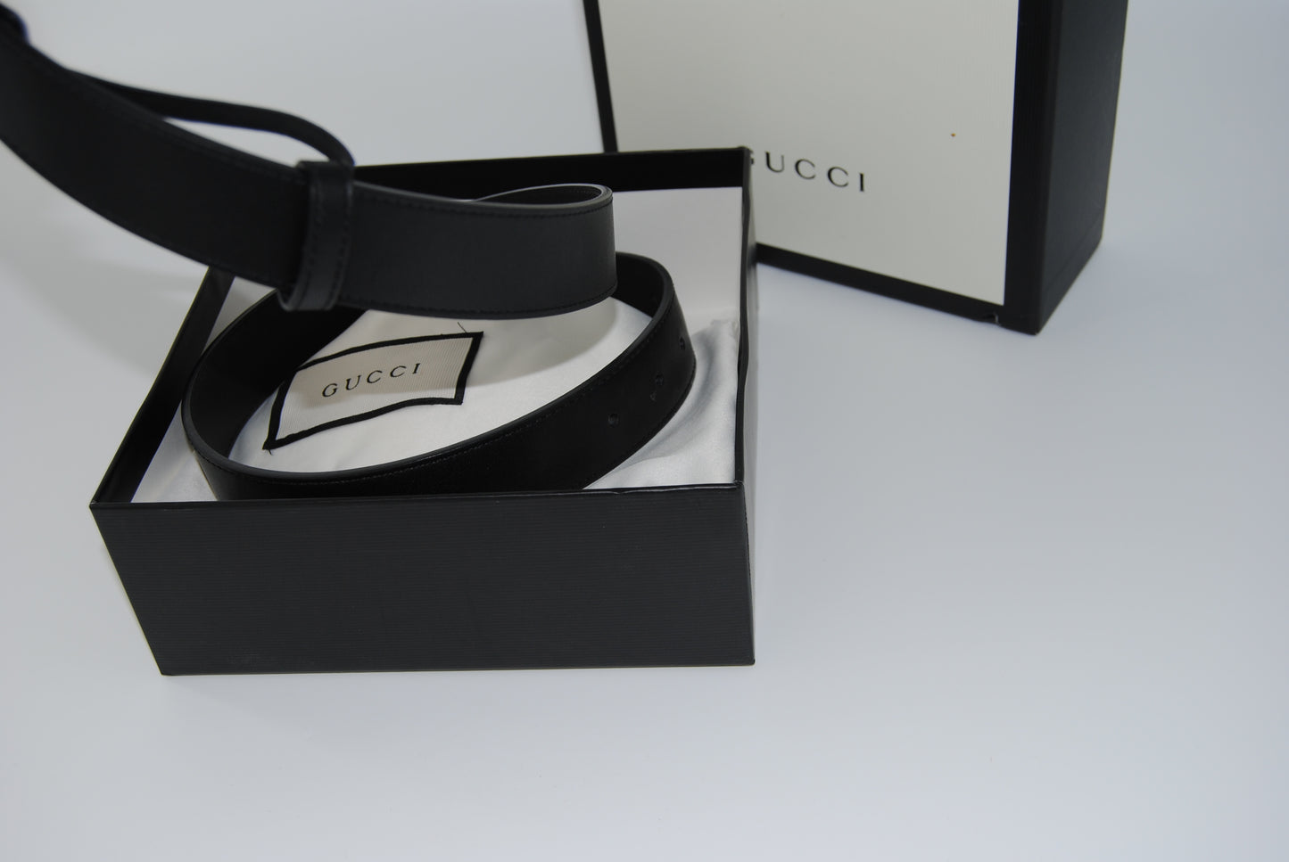 Gucci Belt Black Pre Owned
