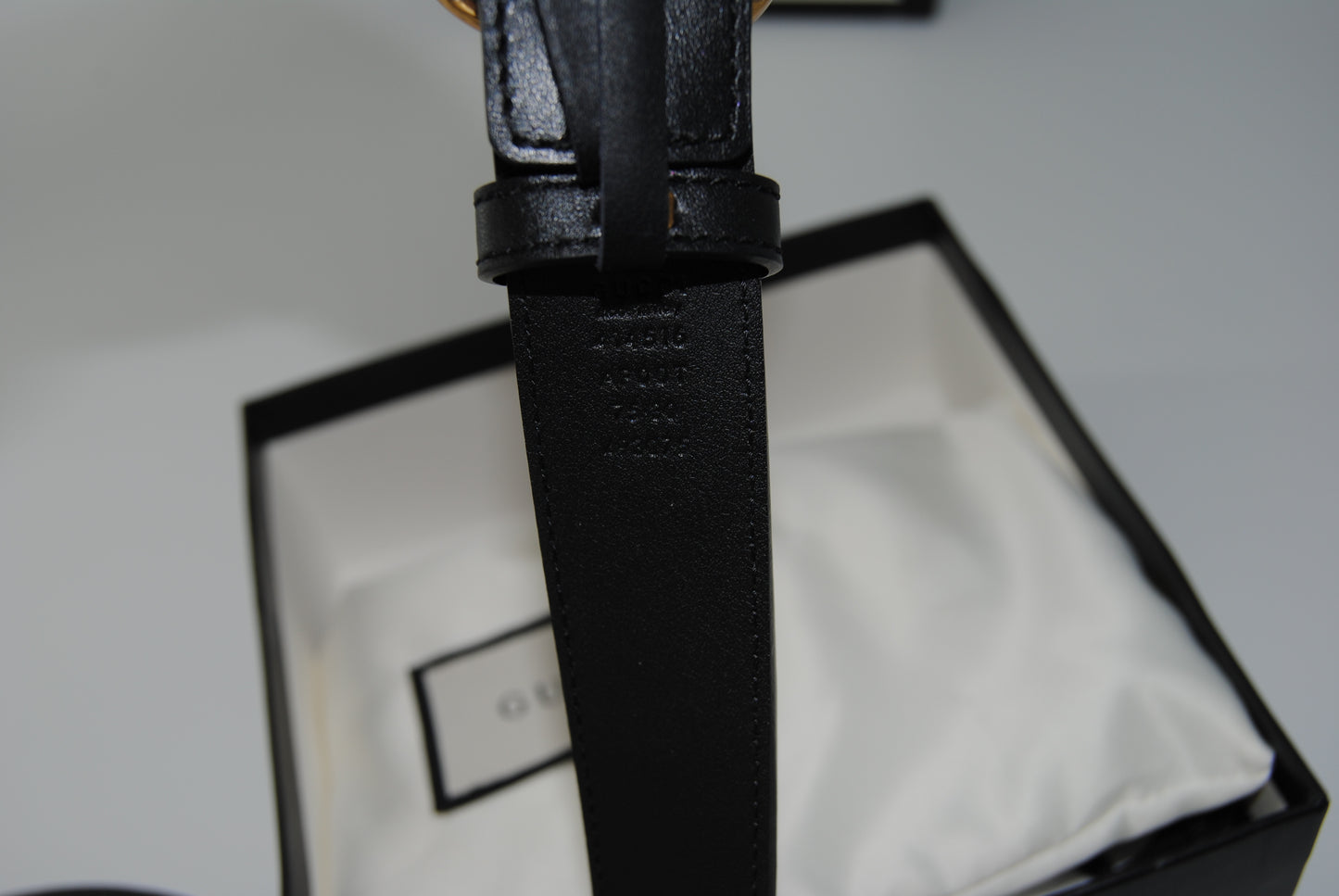 Gucci Belt Black Pre Owned