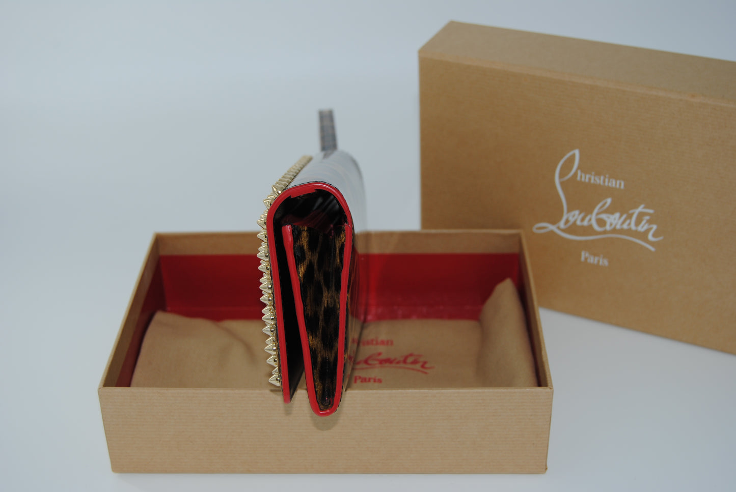Christian Louboutin Macaron Animal Print Wallet