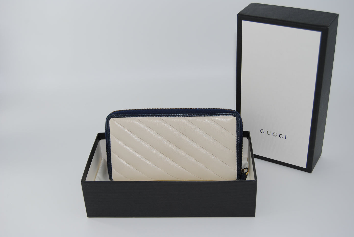 Gucci GG Marmont Double G logo Wristlet Wallet Pre Owned