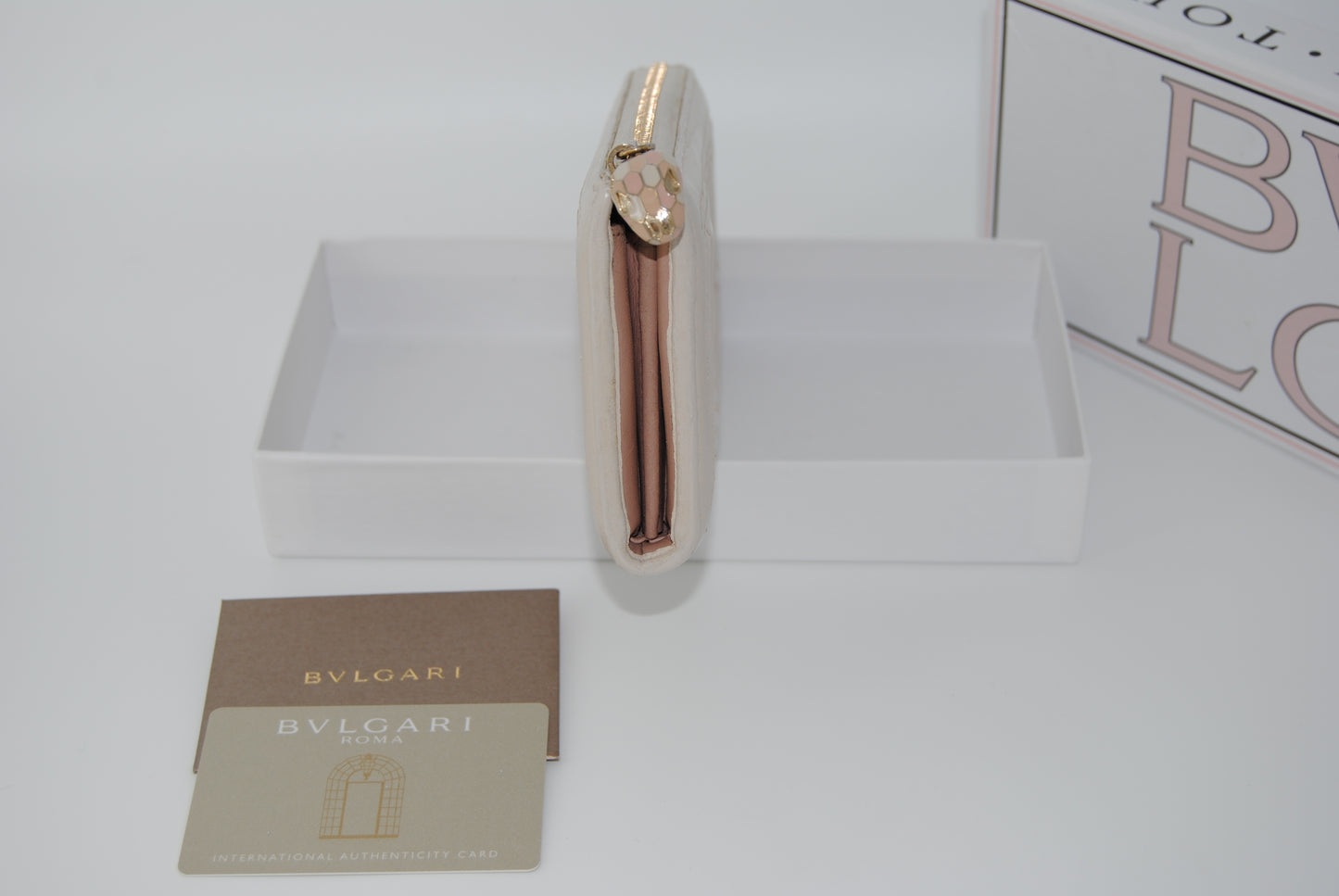 Bvlgari Wallet White