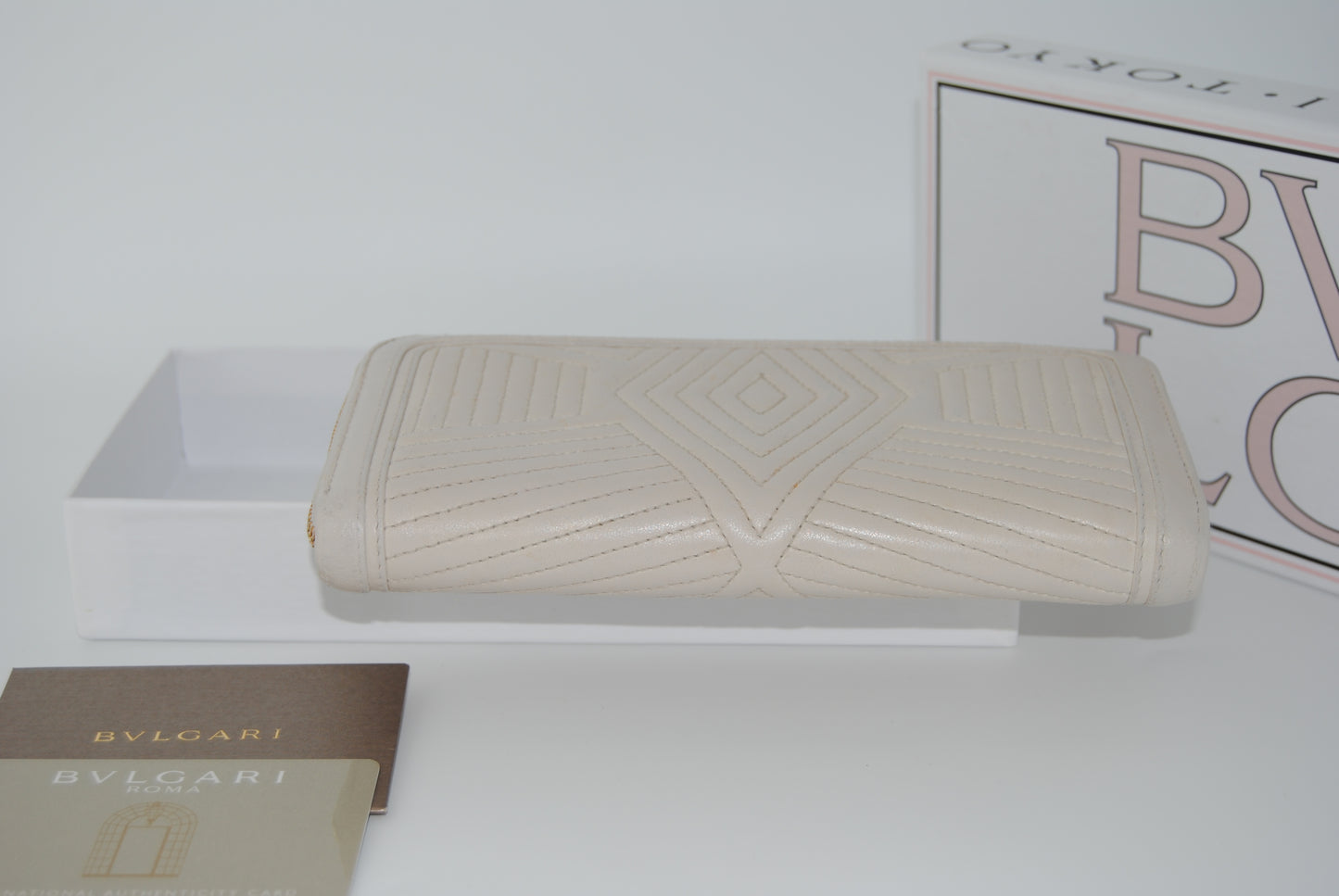 Bvlgari Wallet White