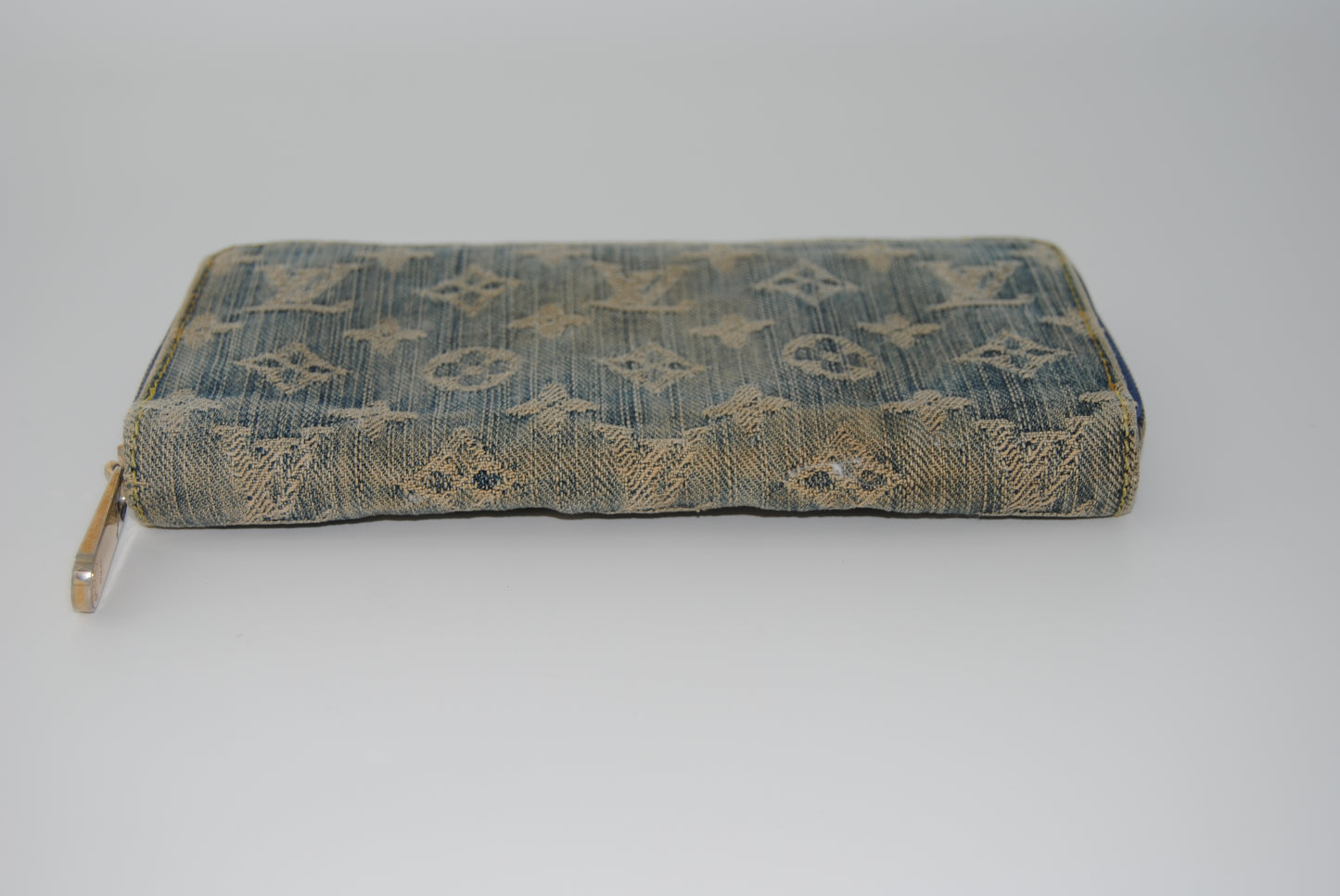 Louis Vuitton Monogram Denim Wallet Pre Owned