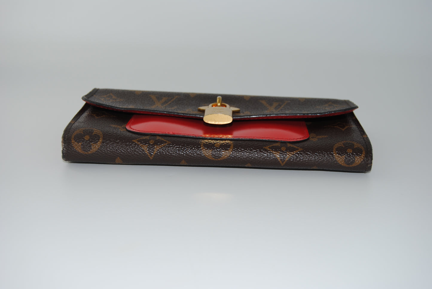 Louis Vuitton Coquelicot Monogram Canvas Flowers Wallet Pre Owned