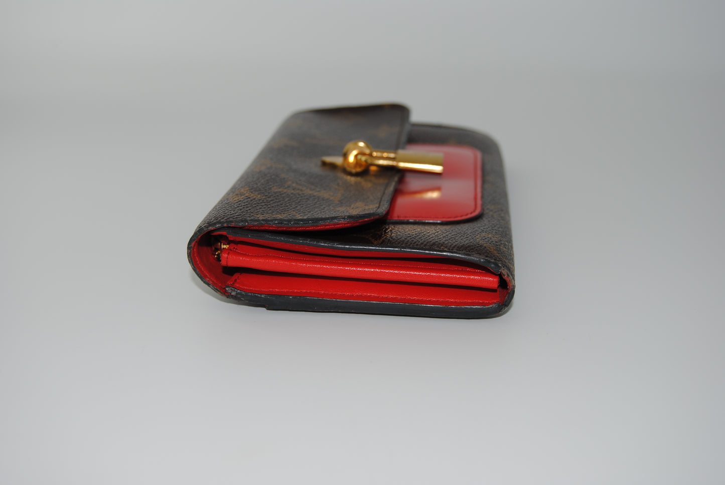 Louis Vuitton Coquelicot Monogram Canvas Flowers Wallet Pre Owned