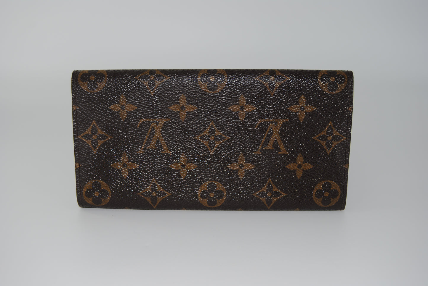 Louis Vuitton Monogram Emilie Wallet Green Pre Owned