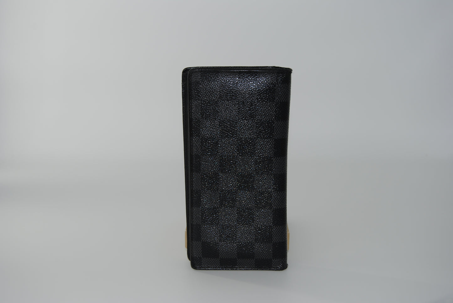 Louis Vuitton Portefeuille Brazza Long Wallet Damier Graphite Gray Black