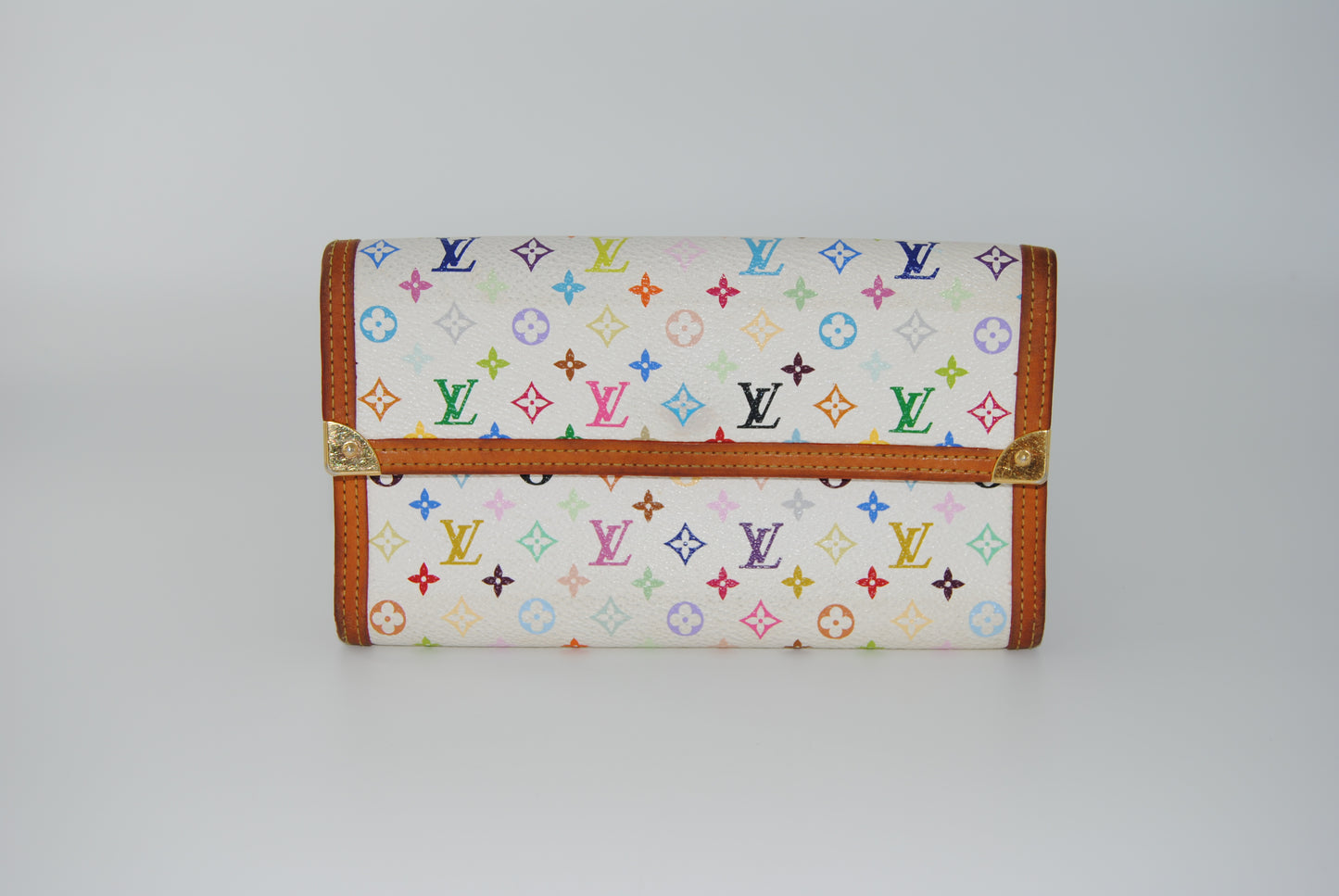 Louis Vuitton Takashi Murakami 2003 Porte Tresor wallet Pre Owned