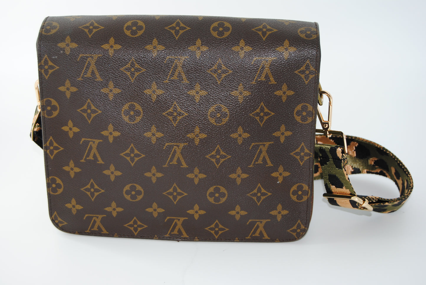 Louis Vuitton Cartouchiere Handbag Monogram Canvas GM
