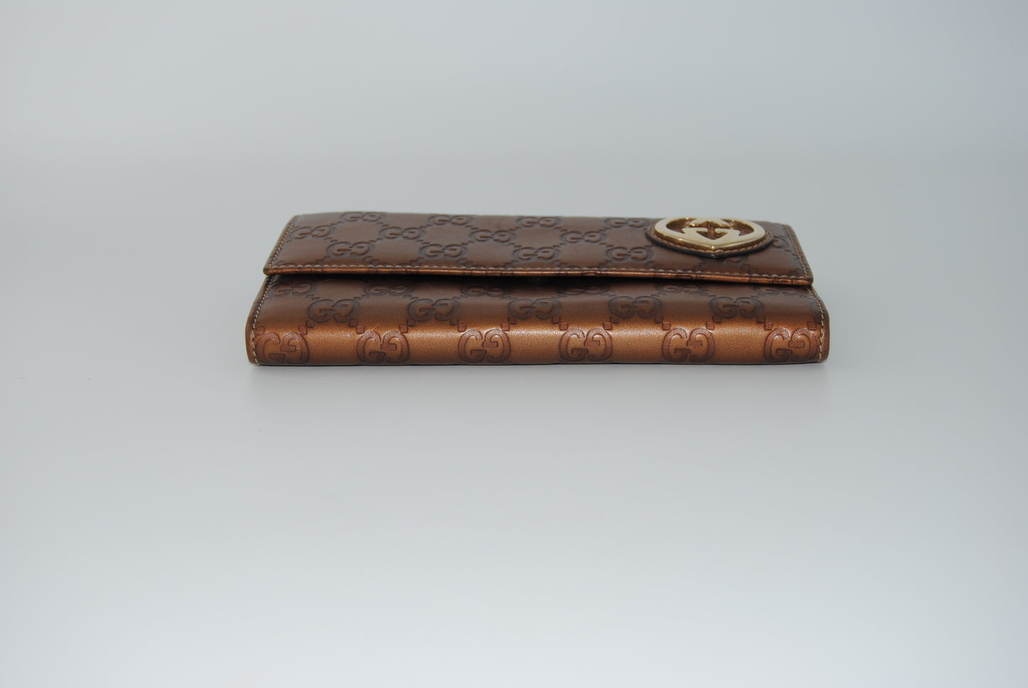 Gucci Guccissima Lovely Heart Continental Wallet