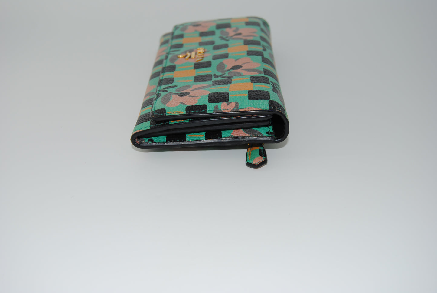 Prada 2000 Madras St Pense BIfold Long wallet