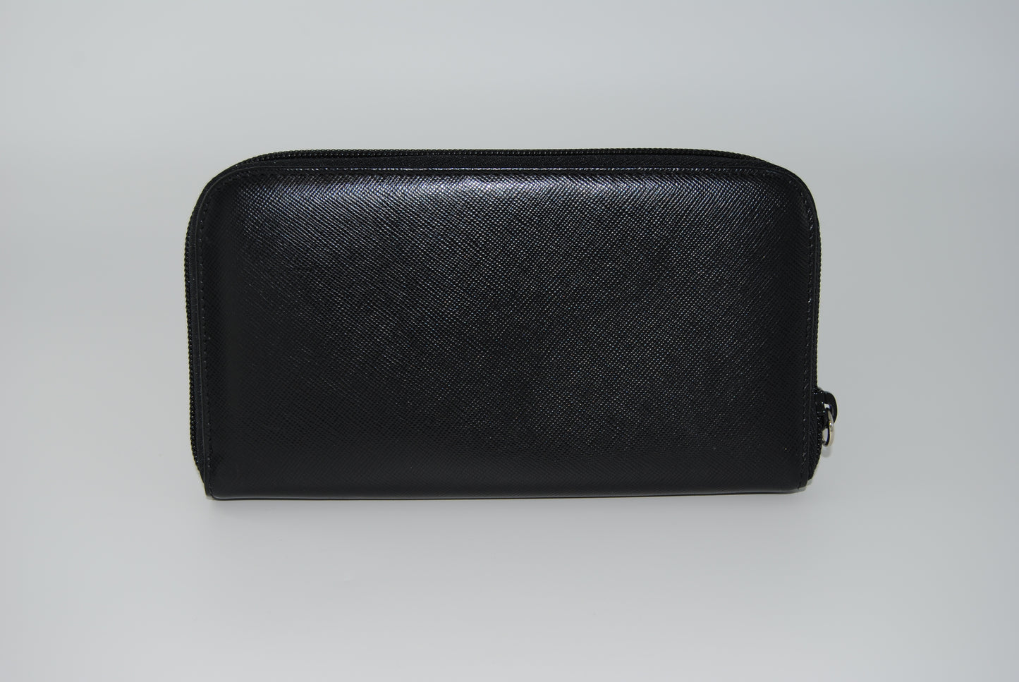 Prada Saffiano Leather Wallet Black